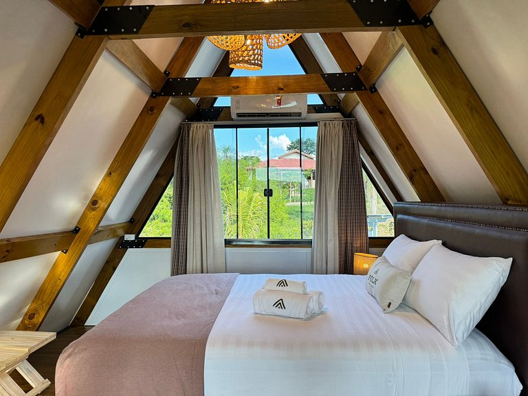 Chalé Folk Village 2 | Design e Natureza