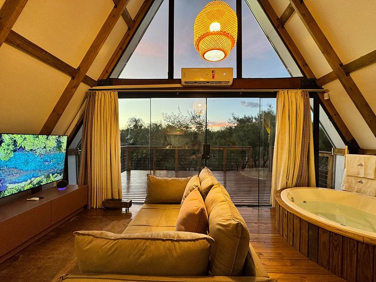 Chalé Folk Village 2 | Design e Natureza