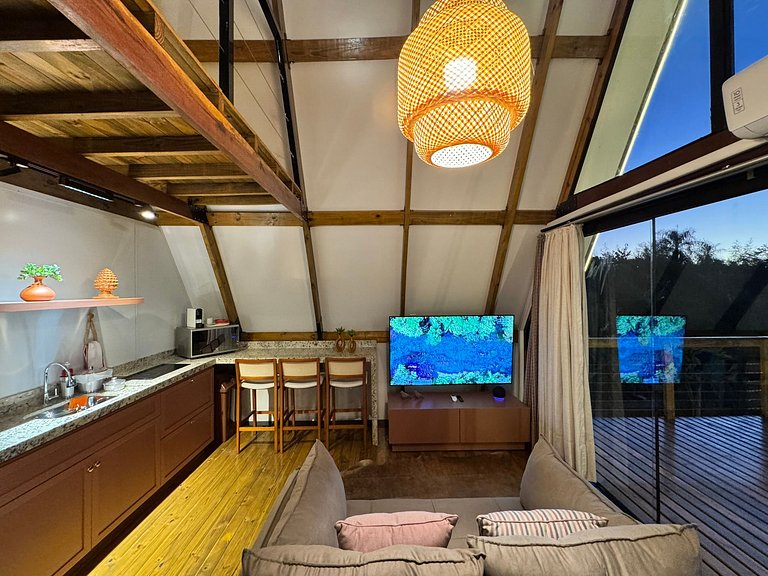 Chalé Folk Village 2 | Design e Natureza