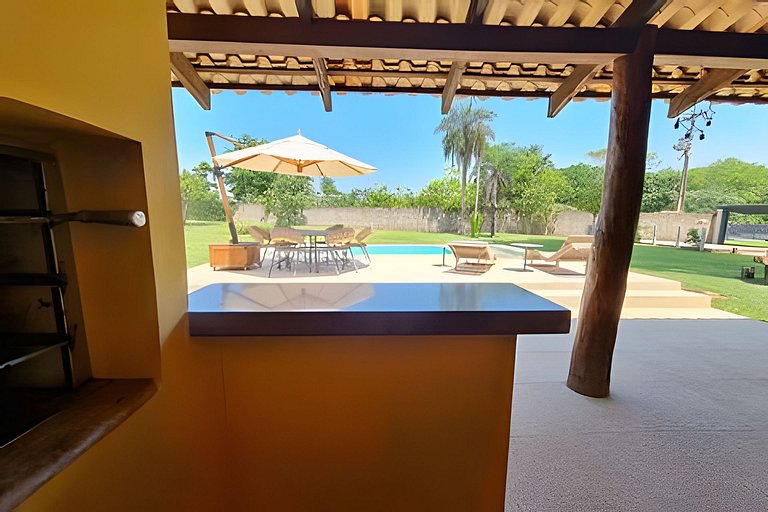 Casa Exclusiva em Hotel Piscina e Campo de Futebol