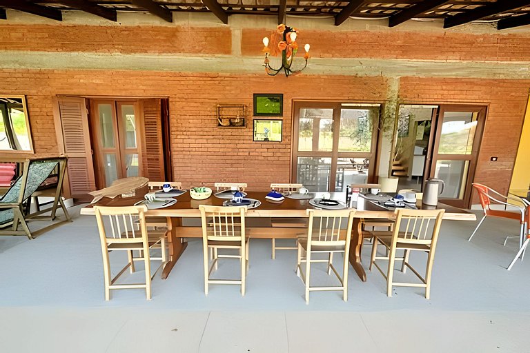 Casa Exclusiva em Hotel Piscina e Campo de Futebol