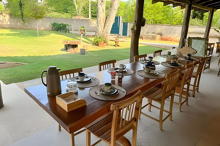 Casa Exclusiva em Hotel Piscina e Campo de Futebol