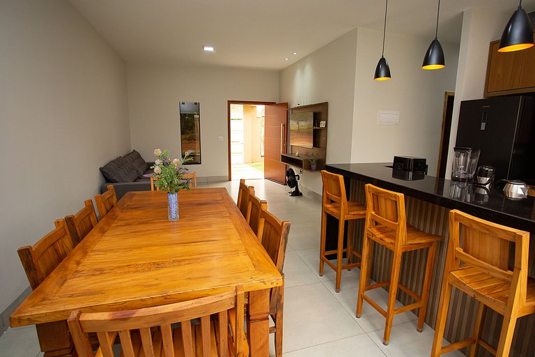 Casa moderna e elegante em Bonito-MS