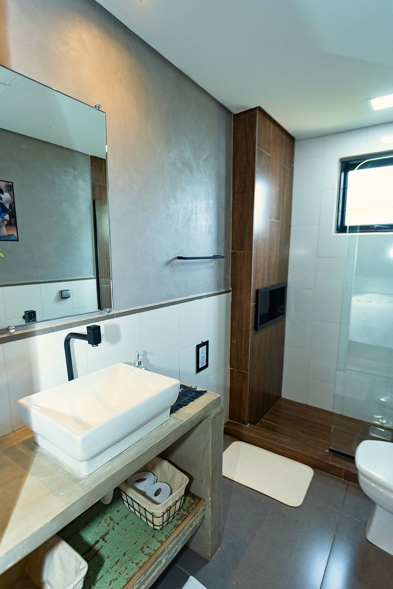 Chalé Verde Mata com jacuzzi privativa em Bonito