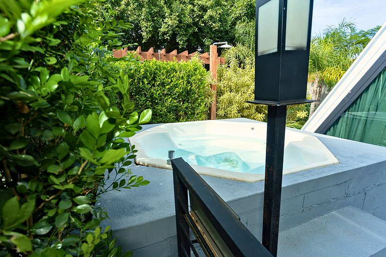 Chalé Verde Mata com jacuzzi privativa em Bonito