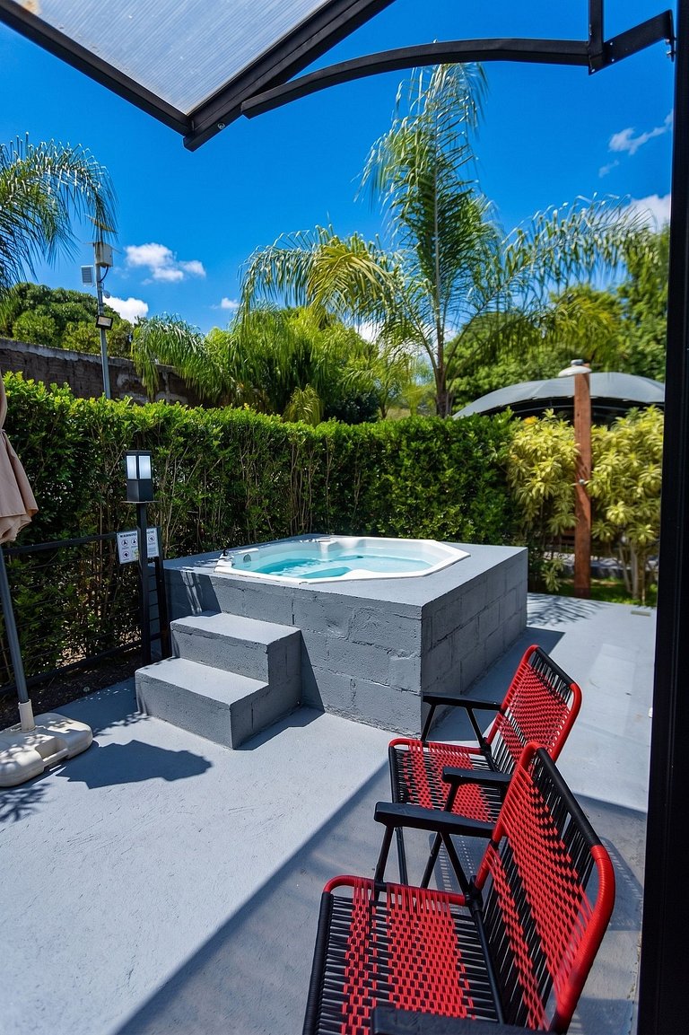 Chalé Verde Mata com jacuzzi privativa em Bonito