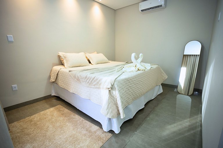 Casa Ampla com Piscina e Churrasco em Bonito-MS