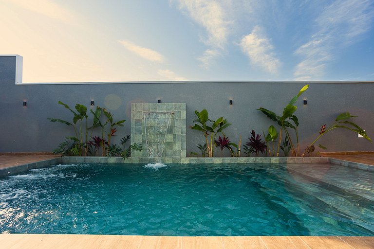 Casa Ampla com Piscina e Churrasco em Bonito-MS