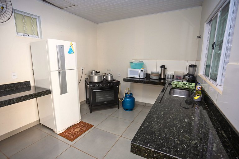 Rancho Candara: Piscina, Churrasqueira e 3 Suítes