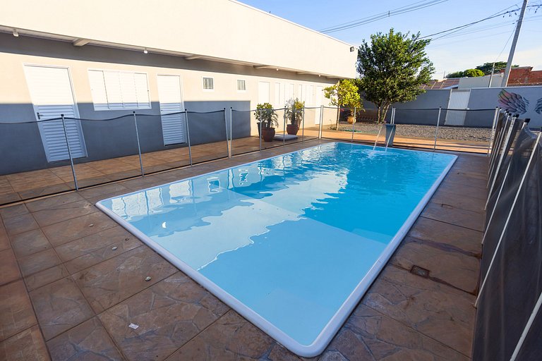 Rancho Candara: Piscina, Churrasqueira e 3 Suítes