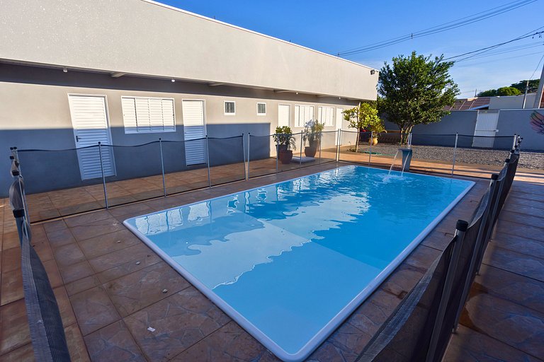 Rancho Candara: Piscina, Churrasqueira e 3 Suítes