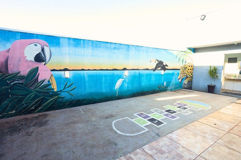 Rancho Candara: Piscina, Churrasqueira e 3 Suítes