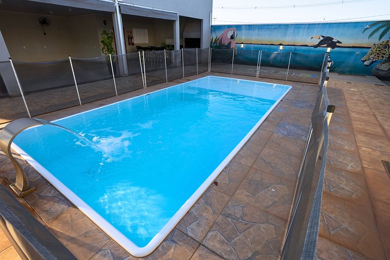 Rancho Candara: Piscina, Churrasqueira e 3 Suítes